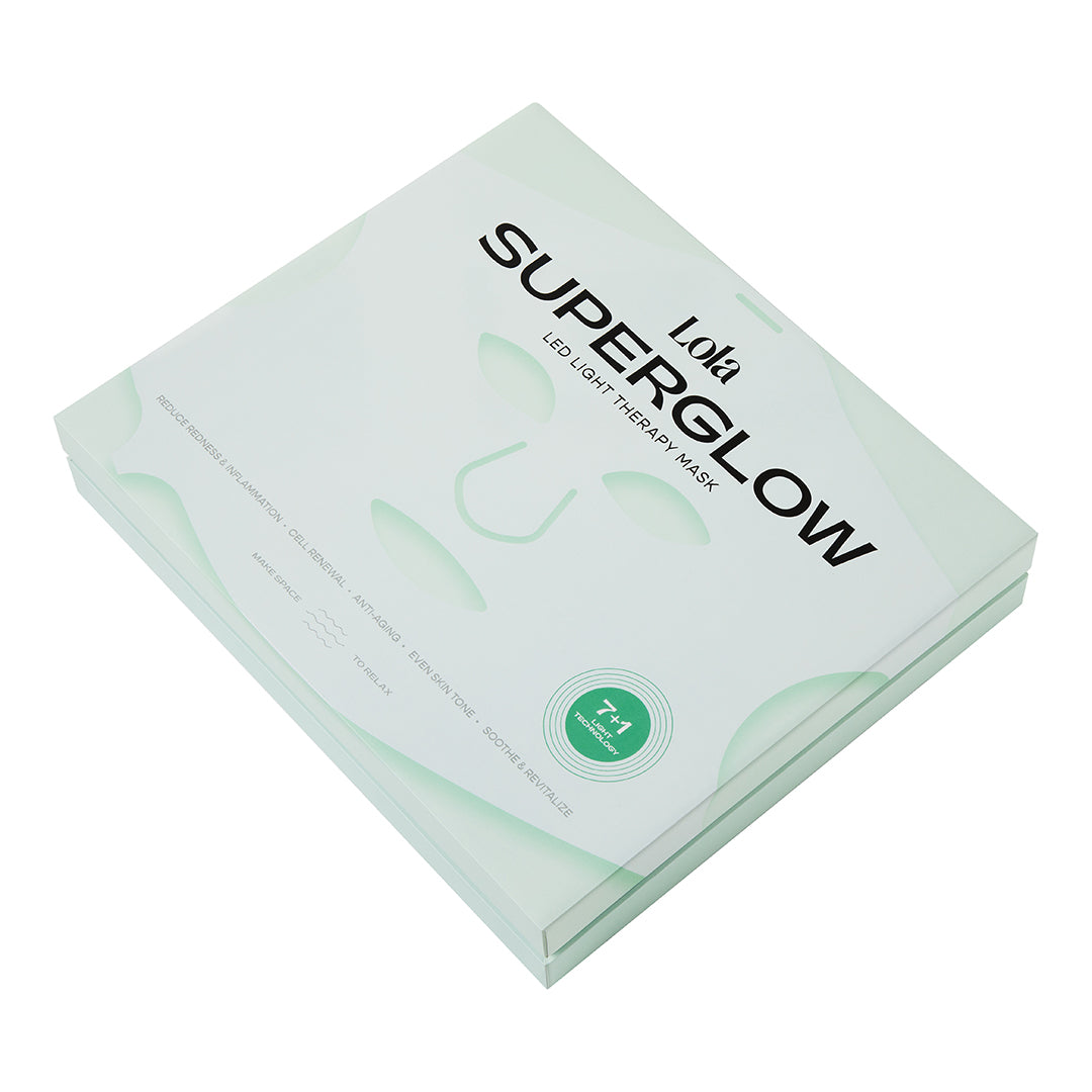 Superglow 7 + Near Infrared LED Mask in Mint
