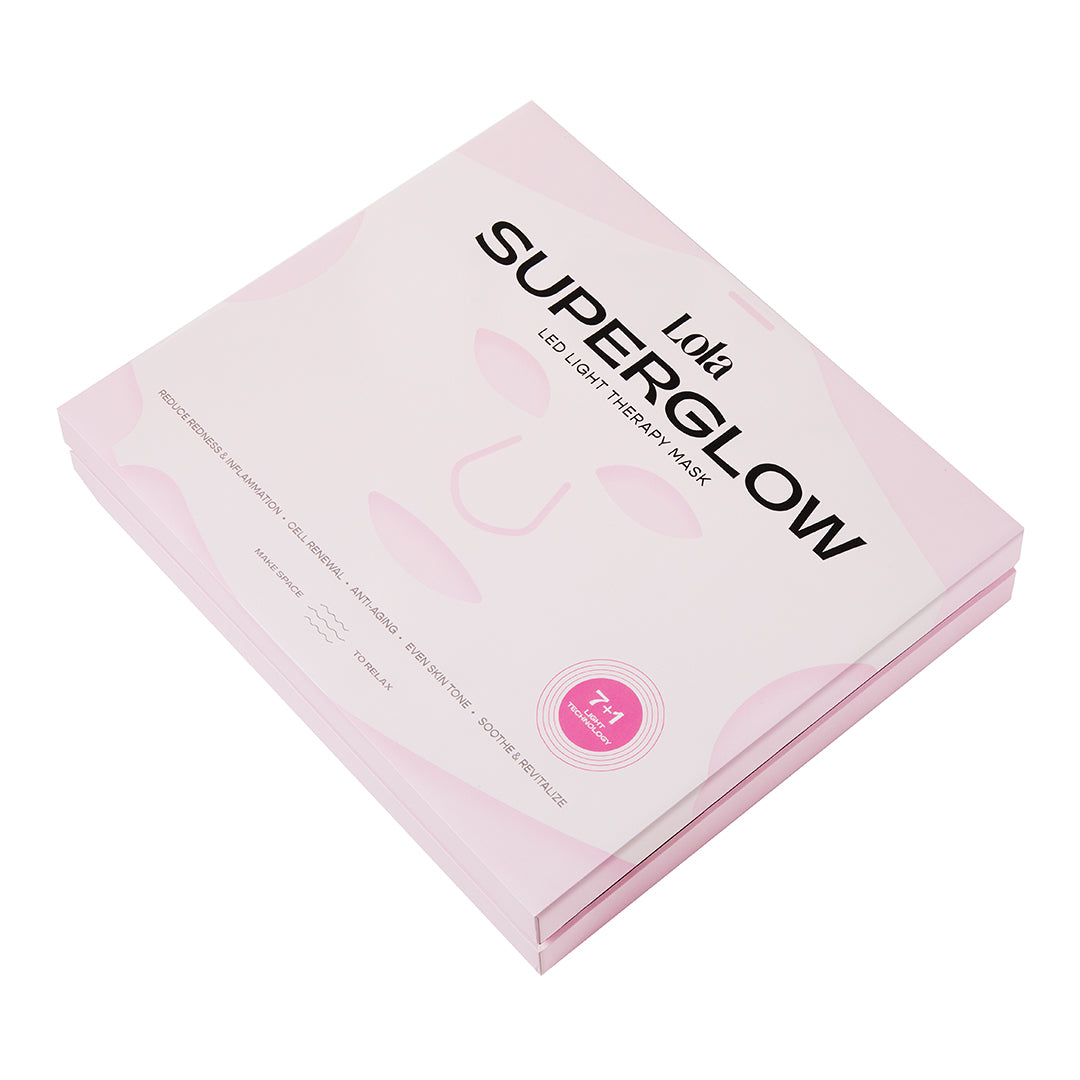 Superglow 7 + Near Infrared LED Mask in Pink