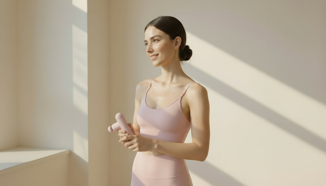 Unwind Air - Massage Gun in Pink